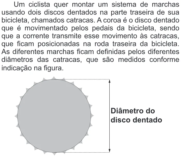 Trecho original com figura, tabela ou fórmula da questão 141 do ENEM 2019 - 2º Dia – Caderno 12 – Verde (Libras) – Aplicação Regular.