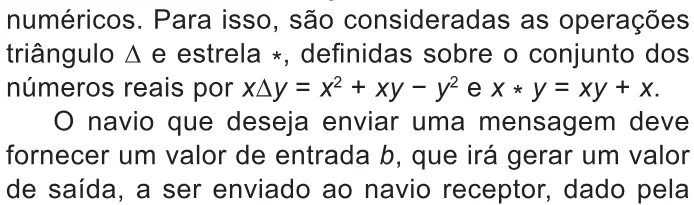 Trecho original com figura, tabela ou fórmula da questão 162 do ENEM 2021 - 2º Dia – Caderno 12 – Verde (Libras) – Aplicação Regular.