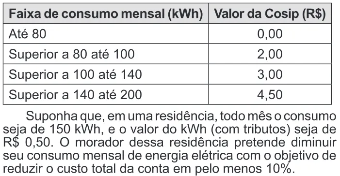 Trecho original com figura, tabela ou fórmula da questão 165 do ENEM 2014 - 2º Dia - Caderno 8 - Rosa – Aplicação regular.