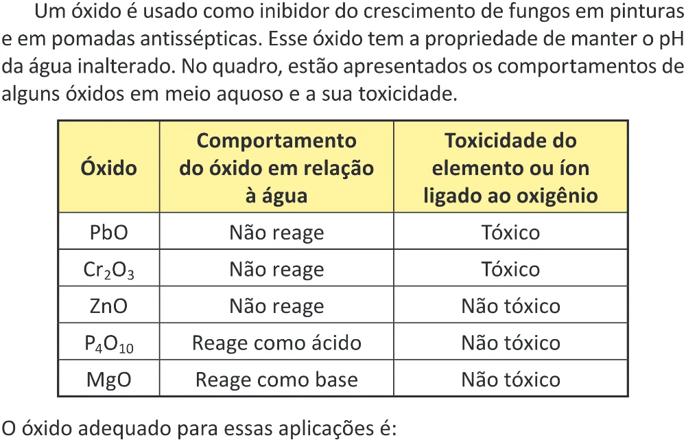 Trecho original com figura, tabela ou fórmula da questão 131 do ENEM 2025 - 2º Dia – Caderno 11 – Laranja (Braile e ledor) – Aplicação Regular - (Superampliada) - Belém, Ananindeua e Marituba.