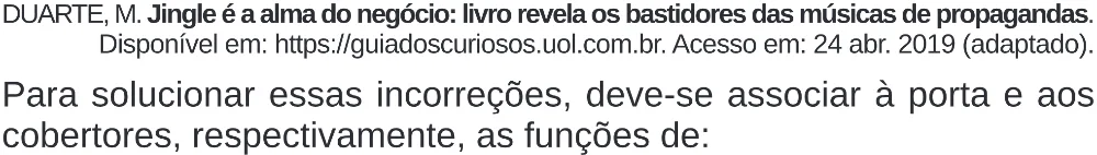 Trecho original com figura, tabela ou fórmula da questão 100 do ENEM 2019 - 2º Dia – Caderno 6 – Cinza (Superampliada) – Aplicação Regular.