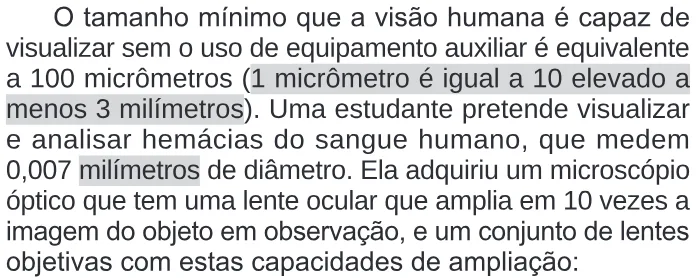 Trecho original com figura, tabela ou fórmula da questão 154 do ENEM 2024 - 2º Dia – Caderno 11 – Laranja (braile e ledor) – Aplicação Regular.