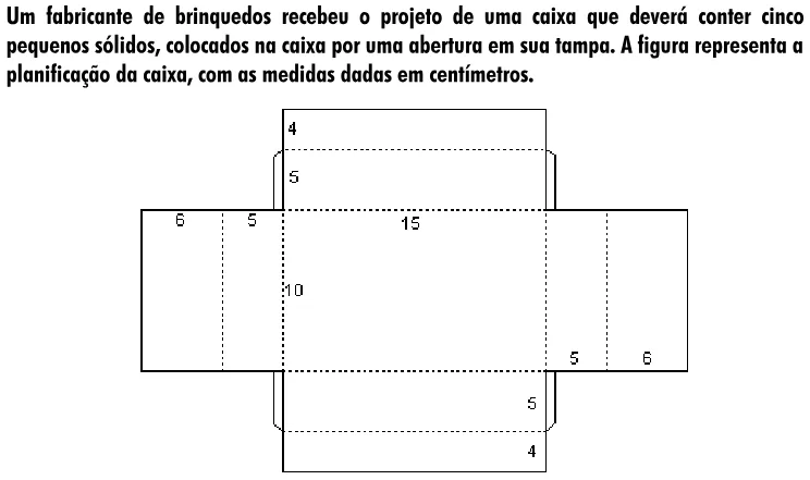 Trecho original com figura, tabela ou fórmula da questão 24 do ENEM 2001 - Caderno Amarelo.