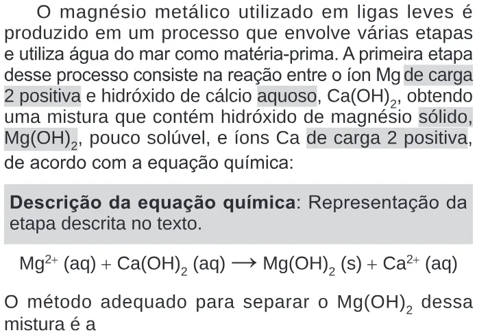 Trecho original com figura, tabela ou fórmula da questão 133 do ENEM 2024 - 2º Dia – Caderno 11 – Laranja (braile e ledor) – Aplicação Regular.