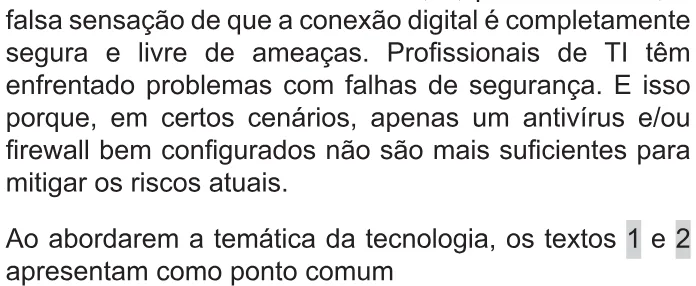 Trecho original com figura, tabela ou fórmula da questão 34 do ENEM 2021 - 1º Dia – Caderno 9 – Laranja (braile e ledor) – Reaplicação/PPL/Segunda Oportunidade.
