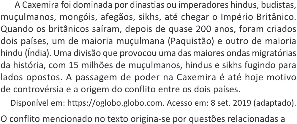 Trecho original com figura, tabela ou fórmula da questão 79 do ENEM 2025 - 1º Dia – Caderno 9 – Laranja (Braile e ledor) – Reaplicação - (Superampliada).
