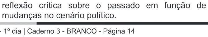 Alternativa E da questão 40 do ENEM 2014 - 1º Dia – Caderno 3 – Branco – Terceira aplicação.