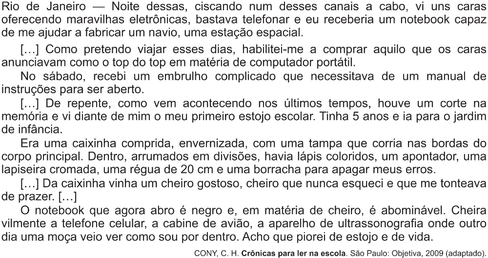 Trecho original com figura, tabela ou fórmula da questão 14 do ENEM 2021 - 1º Dia – Caderno 10 – Verde (Libras – Ampliada) – Aplicação Regular.