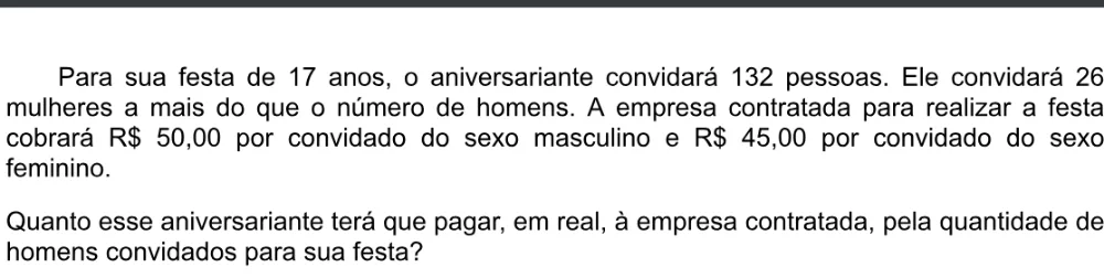 Trecho original com figura, tabela ou fórmula da questão 178 do ENEM 2020 - 2º Dia - Caderno 5 – Amarelo – Aplicação digital.