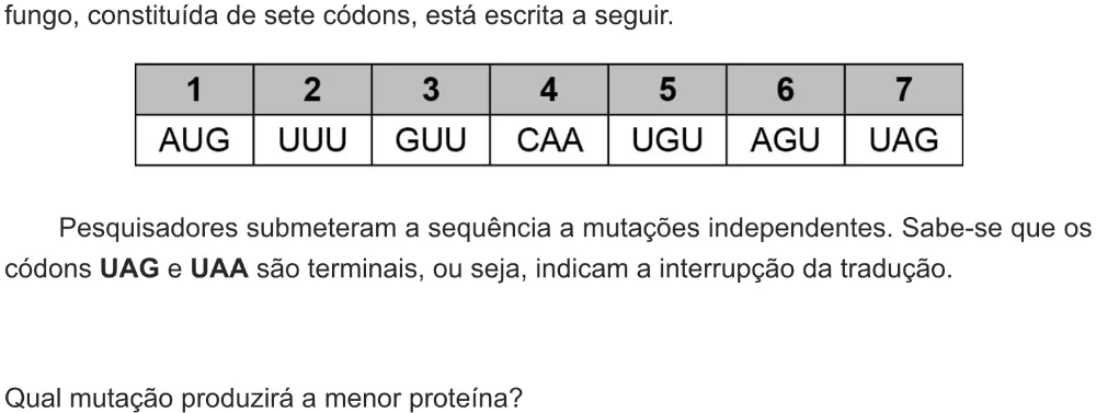 Trecho original com figura, tabela ou fórmula da questão 130 do ENEM 2021 - 2º Dia – Caderno 5 – Amarelo – Aplicação digital.