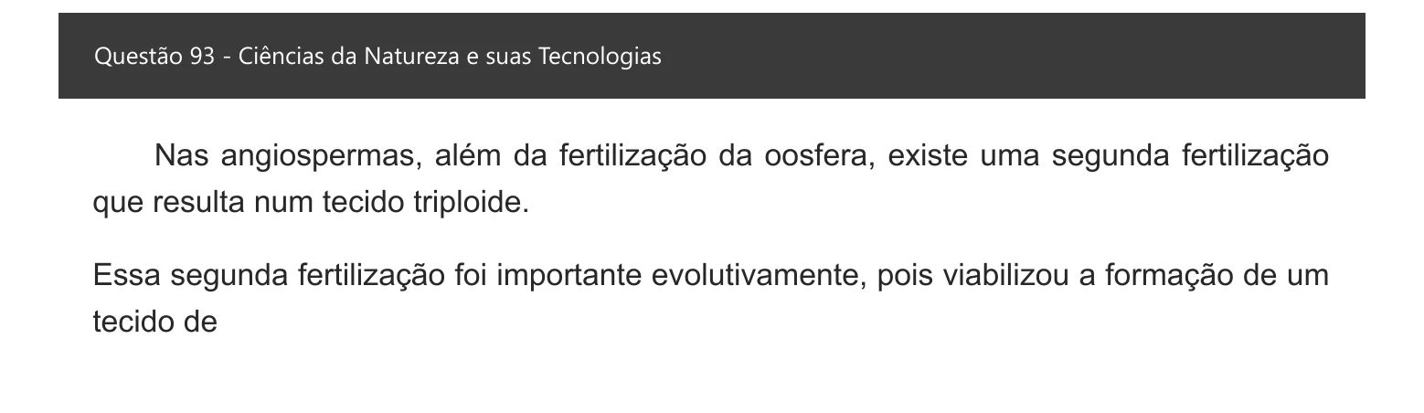 Enunciado visual completo da questão 93 do ENEM 2021 - 2º Dia – Caderno 6 – Cinza – Aplicação digital, página 8.