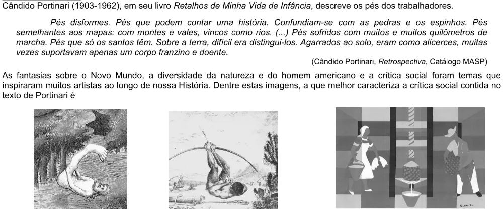 Trecho original com figura, tabela ou fórmula da questão 23 do ENEM 2004 - Caderno Amarelo.