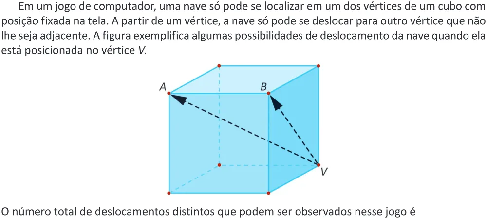 Trecho original com figura, tabela ou fórmula da questão 156 do ENEM 2025 - 2º Dia – Caderno 11 – Laranja (Braile e ledor) – Reaplicação - (Ampliada).