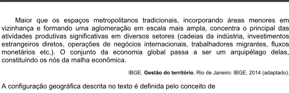 Trecho original com figura, tabela ou fórmula da questão 71 do ENEM 2020 - 1º Dia - Caderno 4 – Rosa – Espanhol – Aplicação digital.