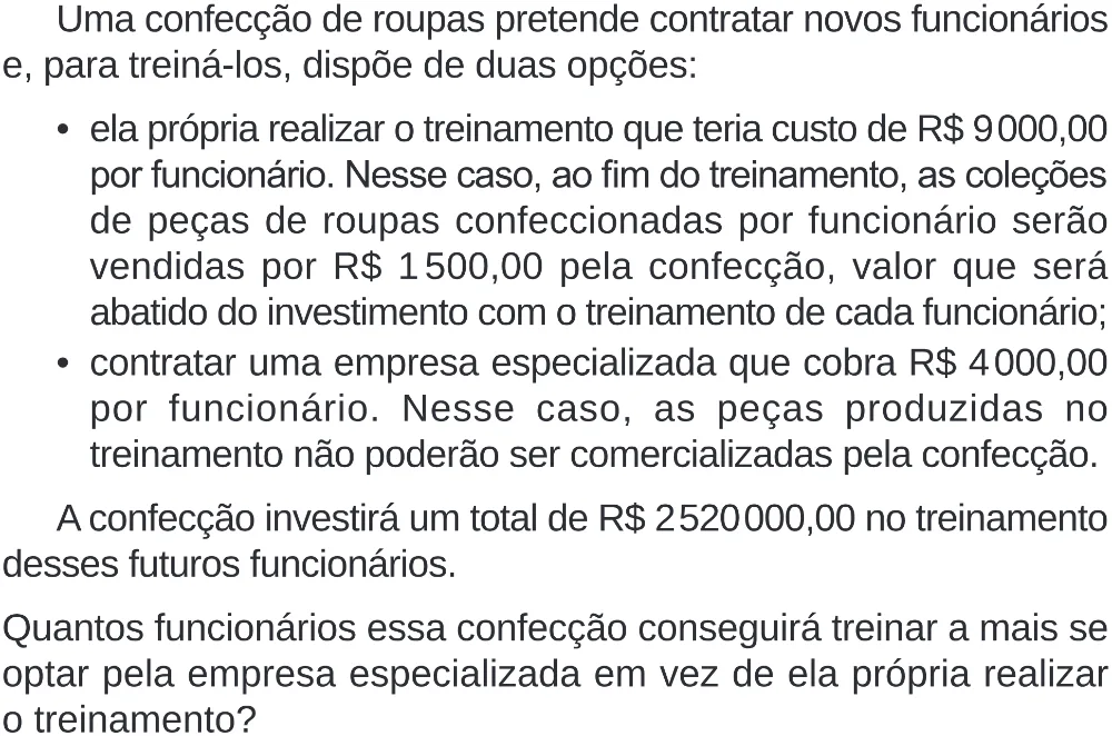Trecho original com figura, tabela ou fórmula da questão 169 do ENEM 2024 - 2º Dia – Caderno 8 – Verde (Superampliada) – Reaplicação/PPL.