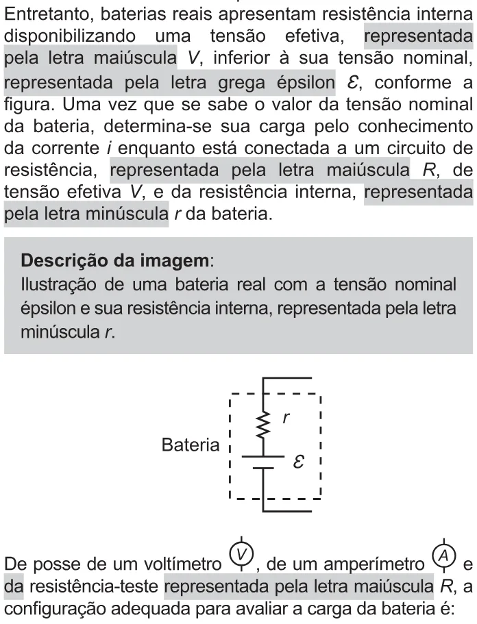 Trecho original com figura, tabela ou fórmula da questão 96 do ENEM 2021 - 2º Dia – Caderno 11 – Laranja (braile e ledor) – Reaplicação/PPL/Segunda Oportunidade.