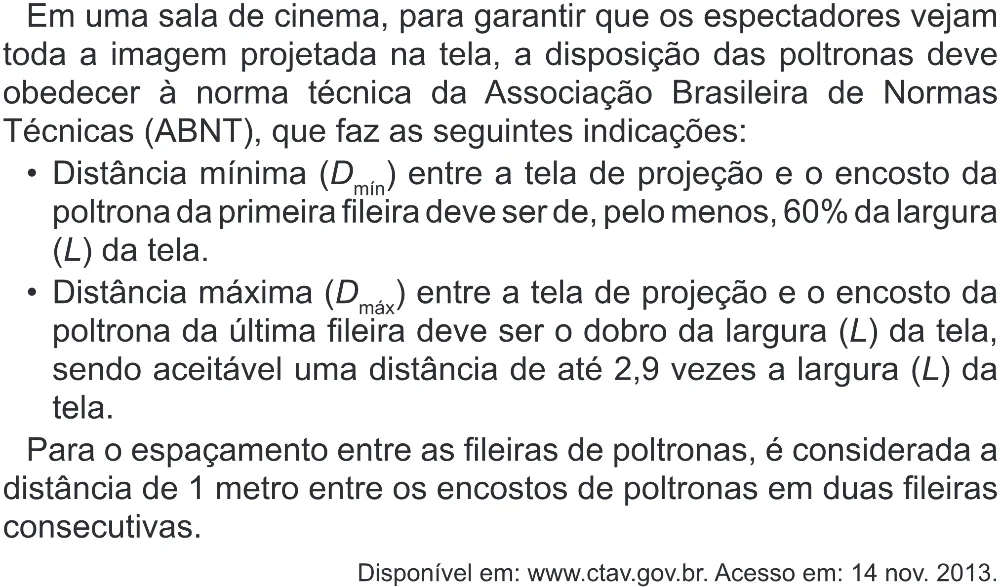 Trecho original com figura, tabela ou fórmula da questão 165 do ENEM 2022 - 2º Dia – Caderno 6 – Cinza (Superampliada) – Aplicação Regular.