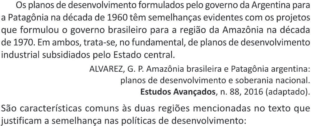 Trecho original com figura, tabela ou fórmula da questão 62 do ENEM 2025 - 1º Dia – Caderno 9 – Laranja (Braile e ledor) – Reaplicação - (Superampliada).