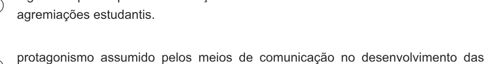 Alternativa D da questão 63 do ENEM 2021 - 1º Dia – Caderno 2 – Amarelo – Espanhol – Aplicação digital.