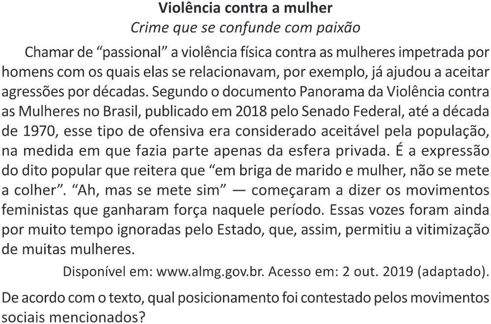 Trecho original com figura, tabela ou fórmula da questão 58 do ENEM 2025 - 1º Dia – Caderno 9 – Laranja (Braile e ledor) – Reaplicação - (Superampliada).