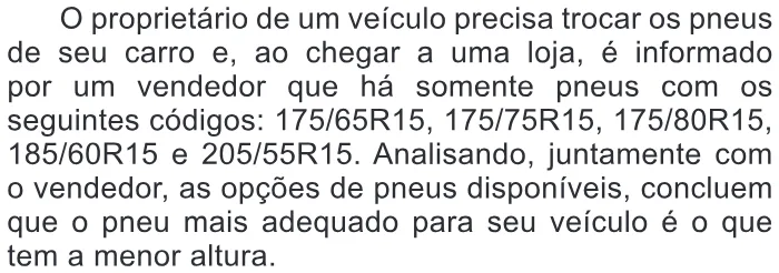 Trecho original com figura, tabela ou fórmula da questão 141 do ENEM 2016 - 2º Dia - Caderno 7 - Azul – Aplicação regular.