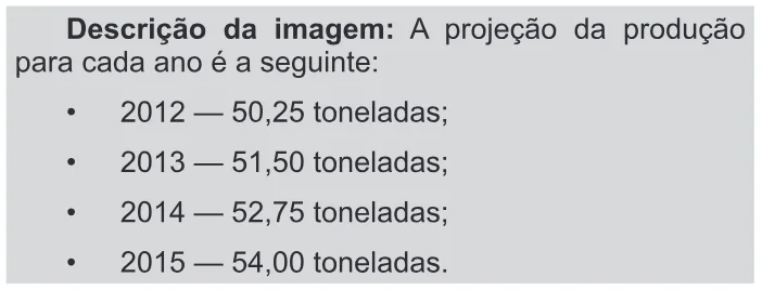 Trecho original com figura, tabela ou fórmula da questão 141 do ENEM 2013 - 2º Dia - Caderno 6 - Cinza – Ledor.
