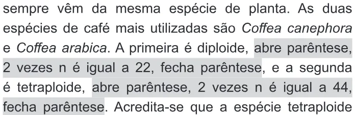 Trecho original com figura, tabela ou fórmula da questão 94 do ENEM 2020 - 2º Dia - Caderno 11 – Laranja (braile e ledor) – Aplicação Regular.