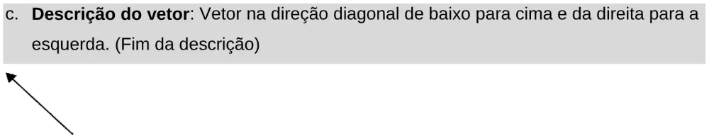 Alternativa C da questão 122 do ENEM 2024 - 2º Dia – Caderno 11 – Laranja (braile e ledor) – Aplicação Regular - Leitor de tela (NVDA).