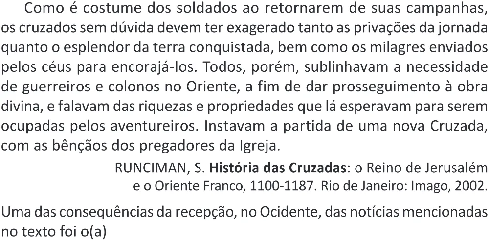 Trecho original com figura, tabela ou fórmula da questão 57 do ENEM 2025 - 1º Dia – Caderno 9 – Laranja (Braile e ledor) – Aplicação Regular - (Superampliada) - Belém, Ananindeua e Marituba.