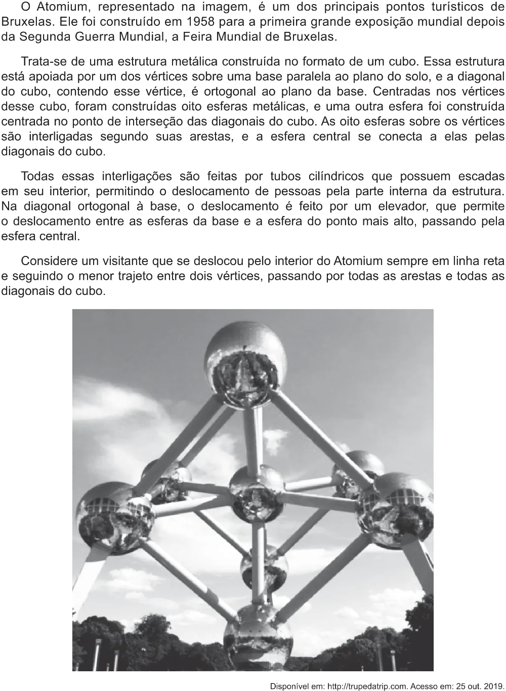 Trecho original com figura, tabela ou fórmula da questão 180 do ENEM 2021 - 2º Dia – Caderno 5 – Amarelo (Ampliada) – Aplicação Regular.