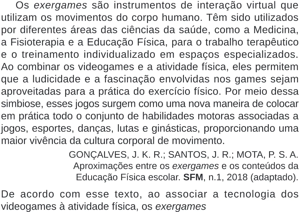 Trecho original com figura, tabela ou fórmula da questão 12 do ENEM 2024 - 1º Dia – Caderno 4 – Verde (Superampliada) – Reaplicação/PPL.