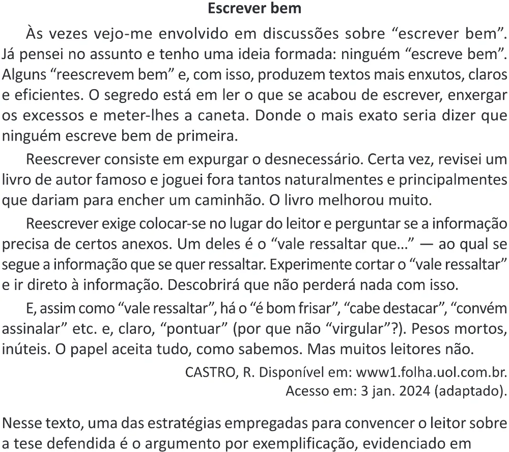Trecho original com figura, tabela ou fórmula da questão 41 do ENEM 2025 - 1º Dia – Caderno 9 – Laranja (Braile e ledor) – Reaplicação - (Superampliada).