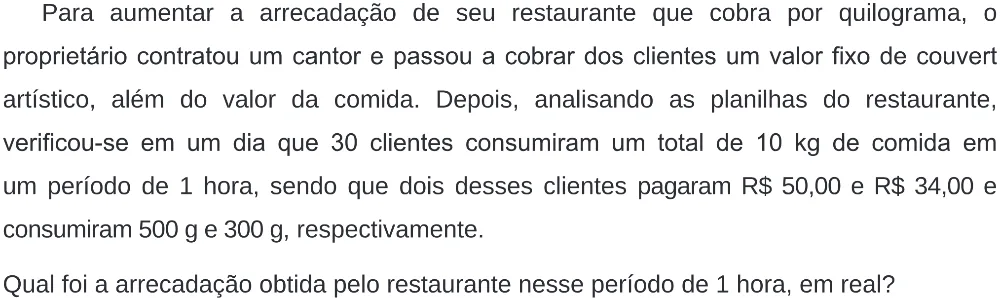 Trecho original com figura, tabela ou fórmula da questão 138 do ENEM 2020 - 2º Dia – Caderno 8 – Rosa (Ampliada) – Reaplicação/PPL.