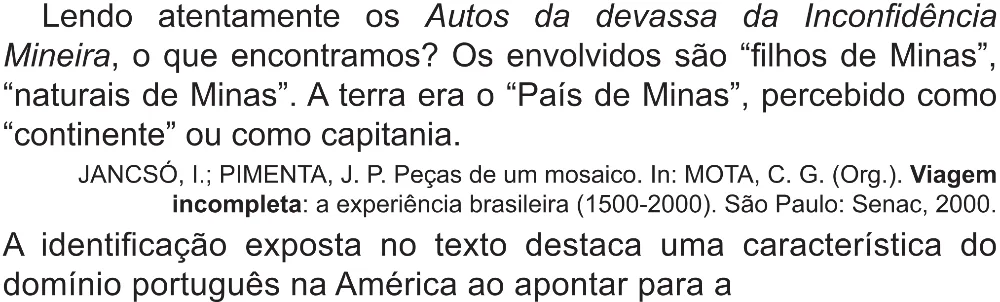 Trecho original com figura, tabela ou fórmula da questão 63 do ENEM 2021 - 1º Dia – Caderno 2 – Amarelo (Superampliada) – Reaplicação/PPL/Segunda Oportunidade.