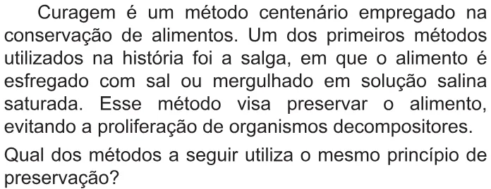 Trecho original com figura, tabela ou fórmula da questão 94 do ENEM 2021 - 2º Dia – Caderno 11 – Laranja (braile e ledor) – Aplicação Regular.