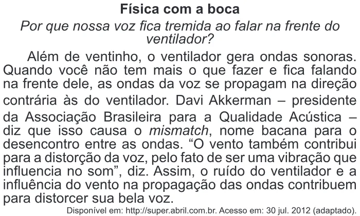 Trecho original com figura, tabela ou fórmula da questão 11 do ENEM 2018 - 1º Dia - Caderno 15 - Branco - Reaplicação/PPL.