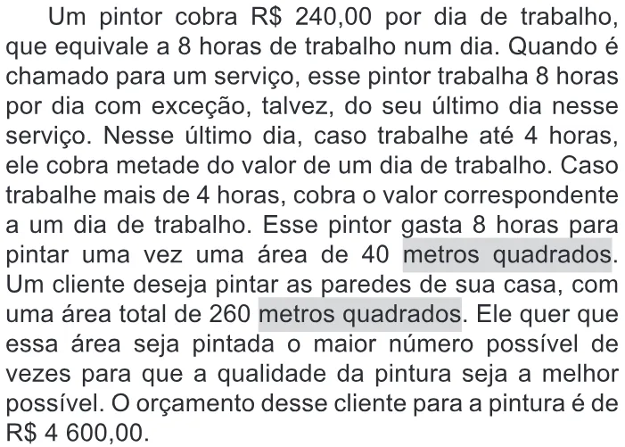 Trecho original com figura, tabela ou fórmula da questão 143 do ENEM 2019 - 2º Dia – Caderno 11 – Laranja – Reaplicação/PPL.