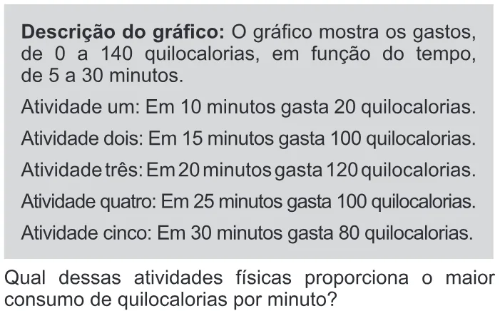 Trecho original com figura, tabela ou fórmula da questão 139 do ENEM 2019 - 2º Dia – Caderno 11 – Laranja (Braile e Ledor) – Aplicação Regular.
