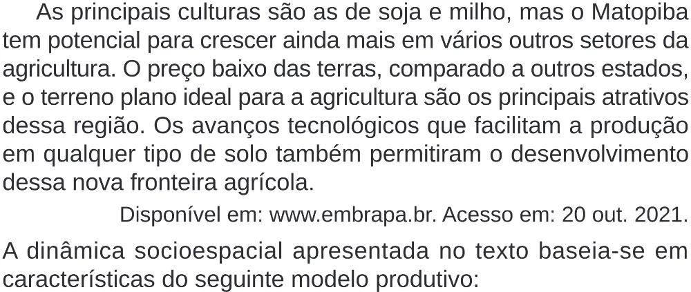 Trecho original com figura, tabela ou fórmula da questão 61 do ENEM 2024 - 1º Dia – Caderno 4 – Verde (Superampliada) – Reaplicação/PPL.