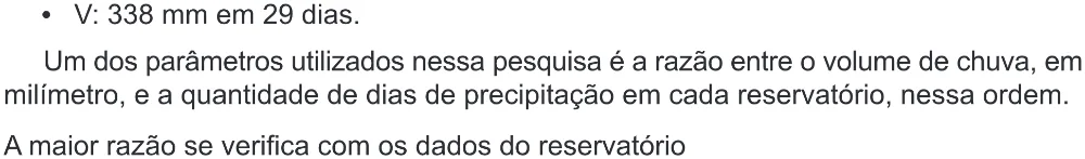 Trecho original com figura, tabela ou fórmula da questão 154 do ENEM 2024 - 2º Dia – Caderno 8 – Verde (Ampliada) – Reaplicação/PPL.