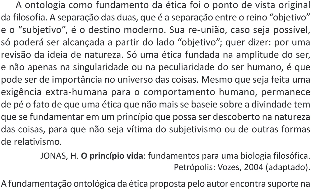 Trecho original com figura, tabela ou fórmula da questão 65 do ENEM 2025 - 1º Dia – Caderno 9 – Laranja (Braile e ledor) – Reaplicação - (Superampliada).