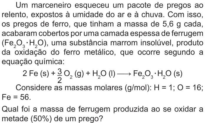 Trecho original com figura, tabela ou fórmula da questão 129 do ENEM 2021 - 2º Dia – Caderno 5 – Amarelo – Reaplicação/PPL/Segunda Oportunidade.