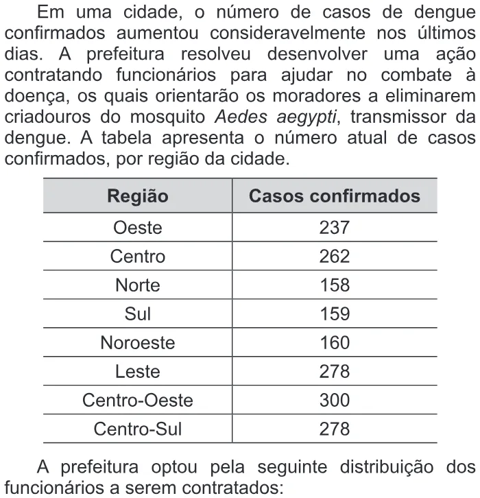 Trecho original com figura, tabela ou fórmula da questão 140 do ENEM 2016 - 2º Dia - Caderno 6 - Cinza – Aplicação regular.