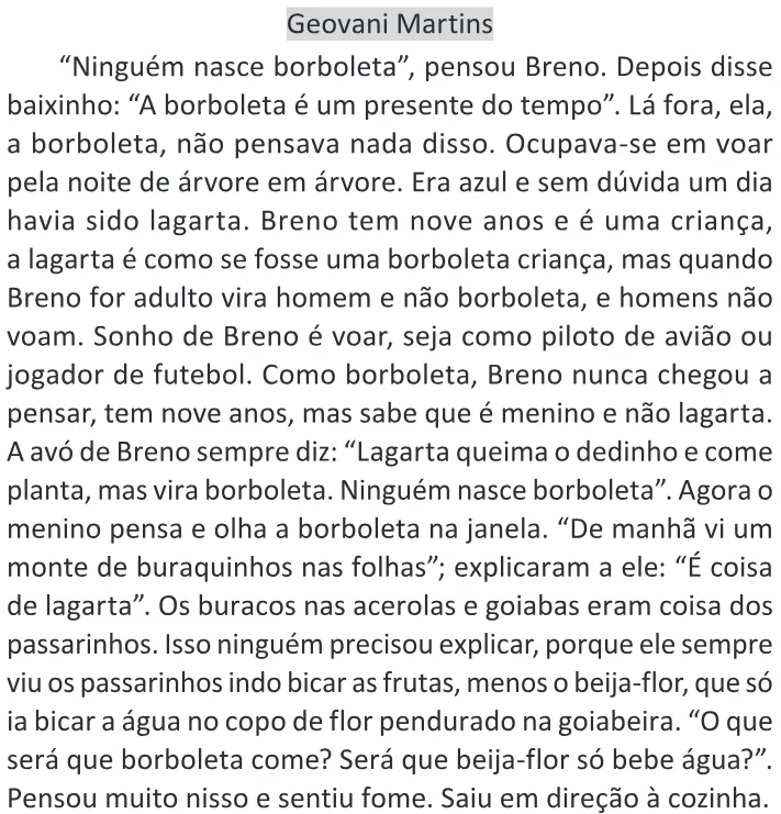 Trecho original com figura, tabela ou fórmula da questão 26 do ENEM 2025 - 1º Dia – Caderno 9 – Laranja (Braile e ledor) – Aplicação Regular - (Ledor) - Belém, Ananindeua e Marituba.