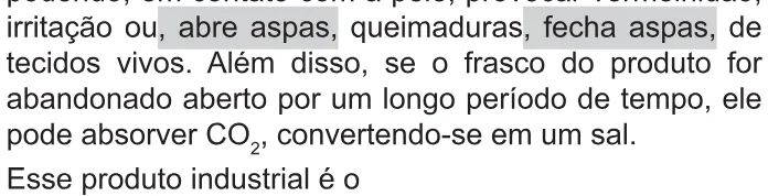 Trecho original com figura, tabela ou fórmula da questão 113 do ENEM 2021 - 2º Dia – Caderno 11 – Laranja (braile e ledor) – Reaplicação/PPL/Segunda Oportunidade.