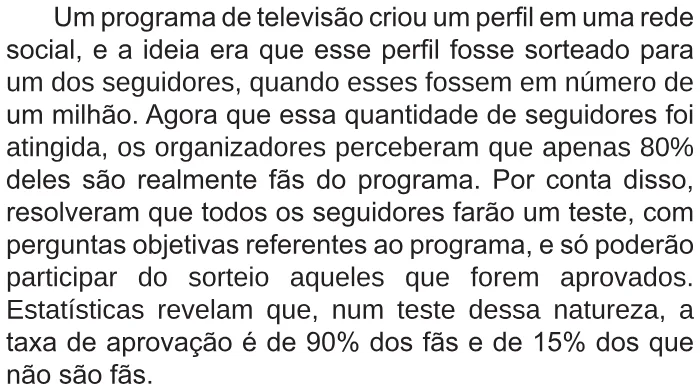 Trecho original com figura, tabela ou fórmula da questão 167 do ENEM 2017 - 2º Dia - Caderno 5 - Amarelo – Reaplicação/PPL.