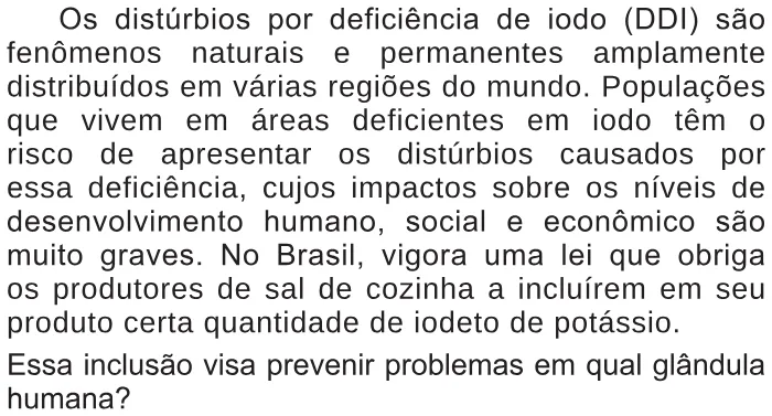 Trecho original com figura, tabela ou fórmula da questão 116 do ENEM 2017 - 2º Dia - Caderno 6 - Cinza – Reaplicação/PPL.