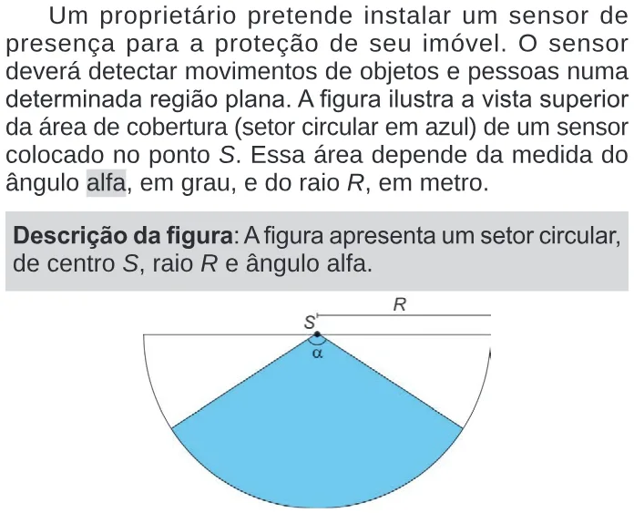 Trecho original com figura, tabela ou fórmula da questão 137 do ENEM 2024 - 2º Dia – Caderno 11 – Laranja (braile e ledor) – Aplicação Regular.