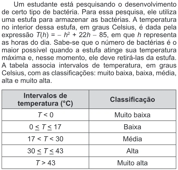 Trecho original com figura, tabela ou fórmula da questão 147 do ENEM 2015 - 2º Dia - Caderno 8 - Rosa – Aplicação regular.