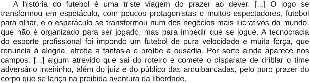 Trecho original com figura, tabela ou fórmula da questão 31 do ENEM 2018 - 1º Dia - Caderno 1 - Azul (Ampliada) – Aplicação regular.